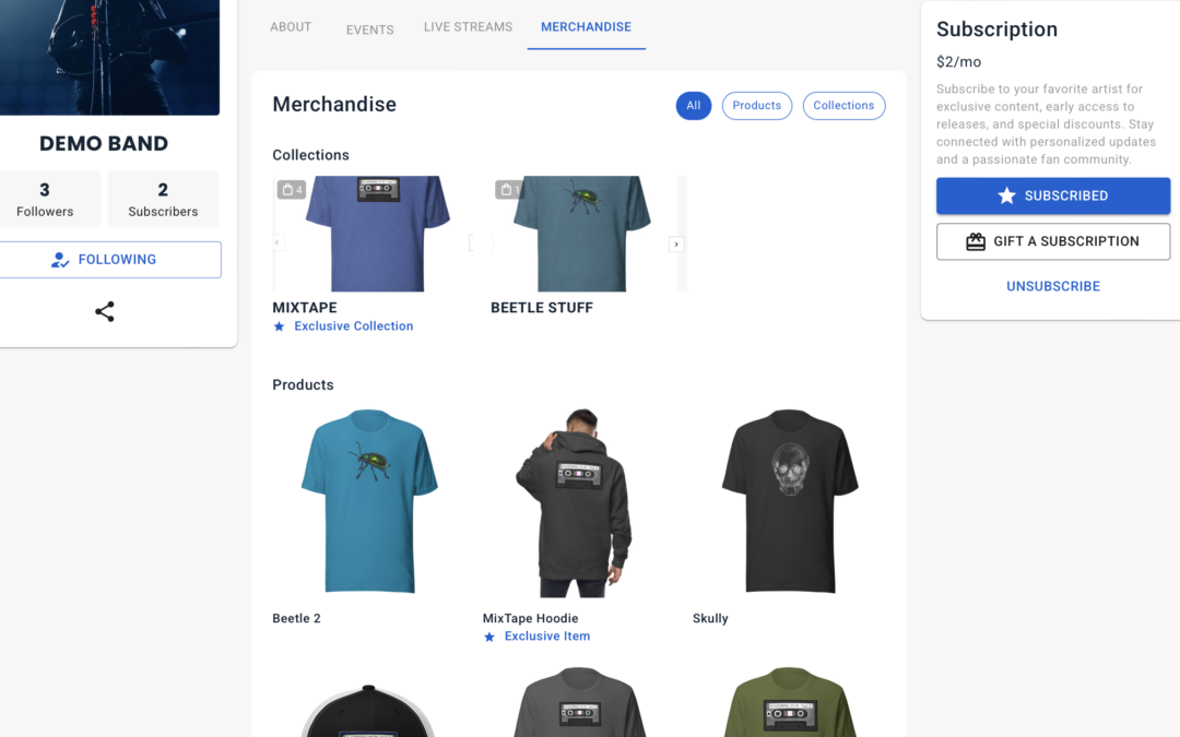 Merch Collections