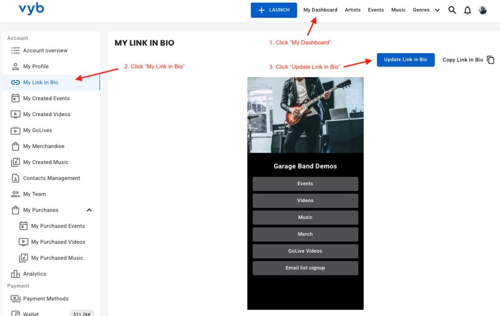 Free Link-in-Bio Tool